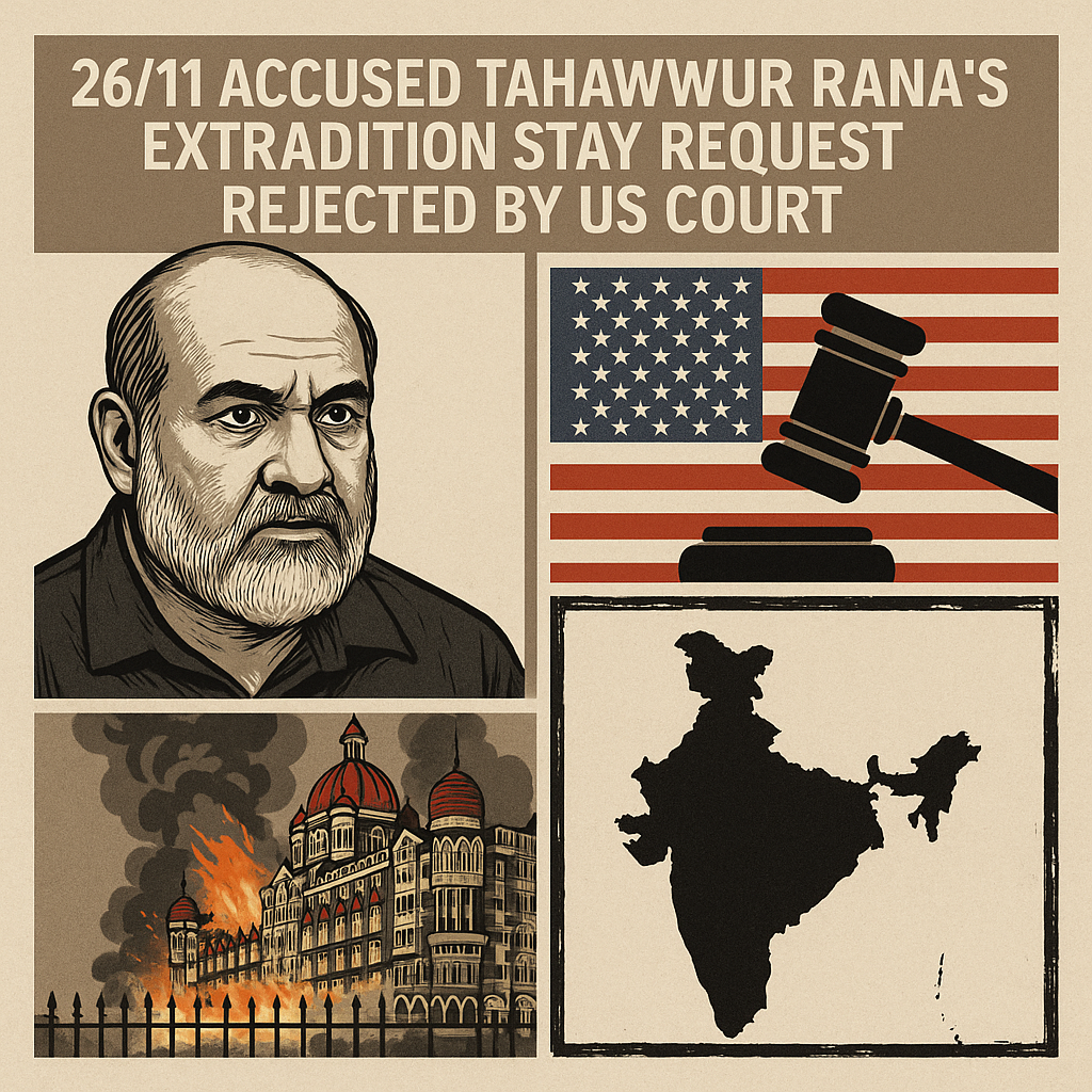 2611 Accused Tahawwur Rana's Extradition Stay Request Rejected By US Court