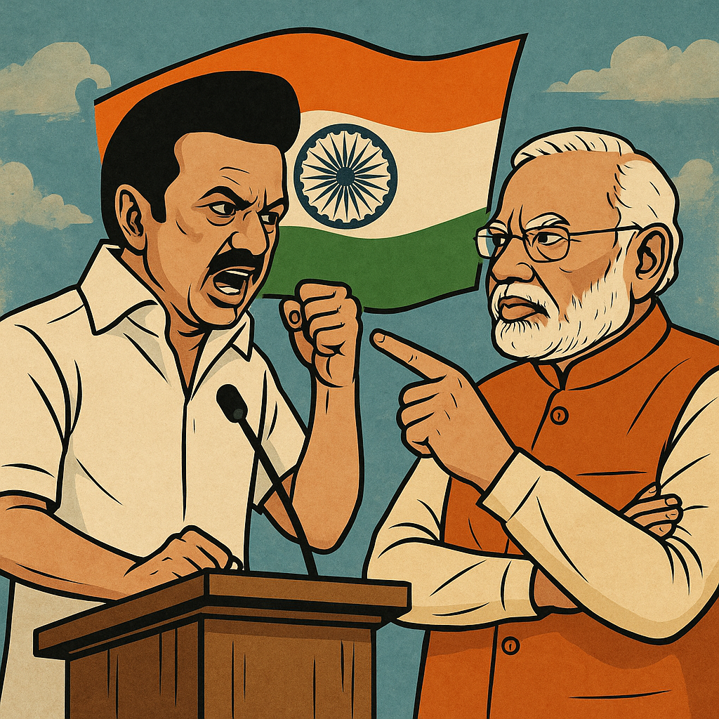 MK Stalin Doubles Down, BJP Hits Back
