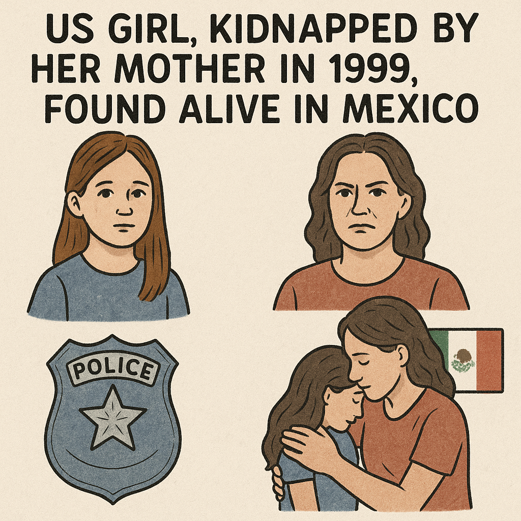 US Girl, Kidnapped By Her Mother In 1999, Found Alive In Mexico